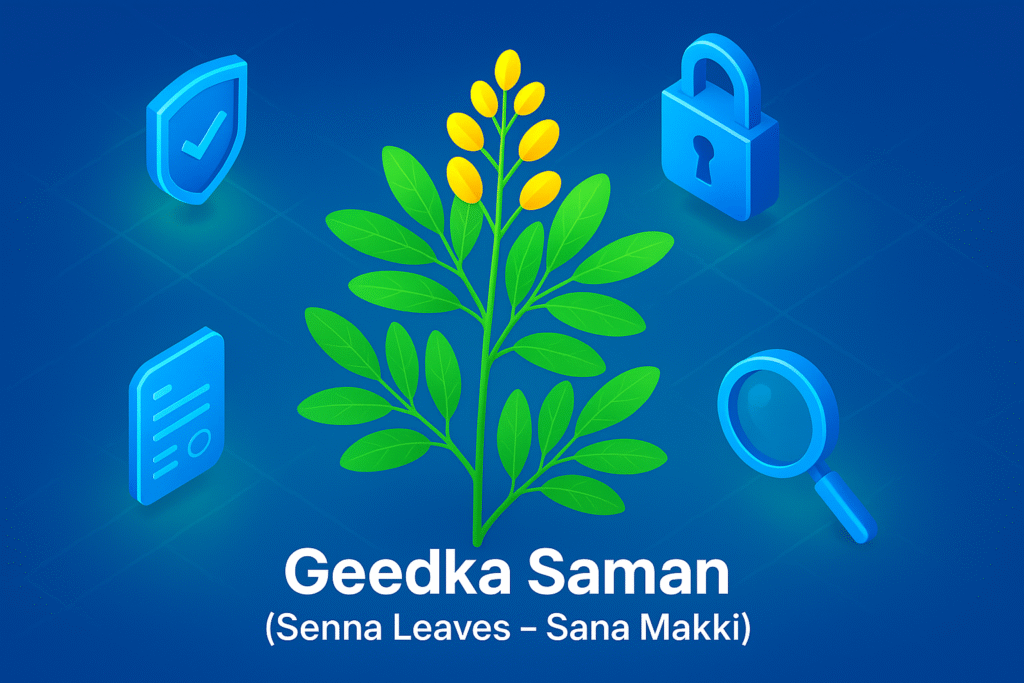 Geedka Saman (Senna Leaves – Sana Makki)
